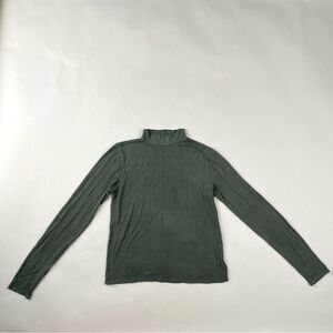 American Eagle Outfitters Soft & Sexy Ribbed Top in Olive